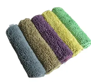 Custom Modern Shaggy Cotton Bath Mats Large Handmade Washable Embroidered Rugs for Home Living Room Available in Various Sizes