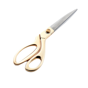 กรรไกรสแตนเลสสำหรับช่างตัดเสื้อสำหรับงานหนัก2024พร้อมกรรไกรตัดเย็บผ้าหลากสี - Product Image 1