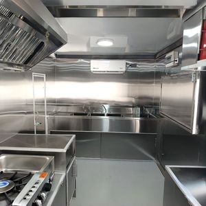 Nuevo Remolque de Transporte de Alimentos, Camión de Comida, Remolque de Catering Móvil, Totalmente Equipado, Remolque Móvil para Cerveza y Hielo al Aire Libre - Product Image 6