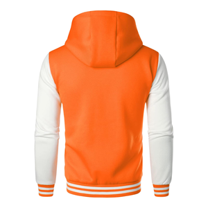 แจ็กเก็ตผ้าวูลผู้ชายคุณภาพสูงขายดีเสื้อแจ็คเก็ตผ้าวูลไซส์ XL แบบลำลองปักลายแบบแบนกระดุมหนังคุณภาพสูงสำหรับฤดูหนาว - Product Image 3