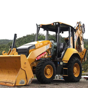 LIVRAISON GRATUITE CAT-420 Chargeuse-pelleteuse 4x4 homologuée EPA CE avec vérin hydraulique Eaton, moteur principal, pompe, boîte de vitesses et PLC. - Product Image 1