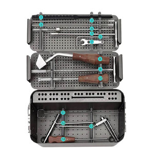 ชุดสกรูหลอดเลือดสำหรับศัลยกรรมกระดูกอุปกรณ์ทางการแพทย์ทำจากสเตนเลสสตีล - Product Image 6