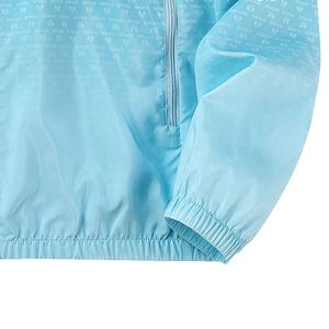 Blouson d'hiver unisexe en micropolaire souple à capuche en nylon imperméable et respirant à imprimé dégradé pour hommes et femmes - Product Image 3