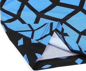 Sublimación de los hombres sudaderas con capucha de manga corta Dry Fit ligero suave con capucha camiseta atlética pulóver Tops sudaderas con capucha sublimadas - Product Image 6