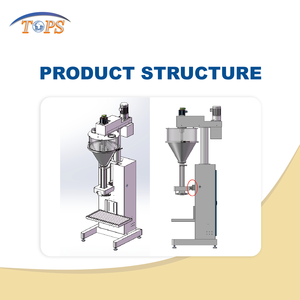 Máquina Dosificadora de Polvo Duradera para Café, Matcha y Cacao, Máquina de Llenado con Husillo - Product Image 4