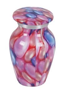 Urna de recuerdo colorida, urna de cremación de Metal decorativa, urna conmemorativa personalizada, duradera con diseño a precio al por mayor - Product Image 4