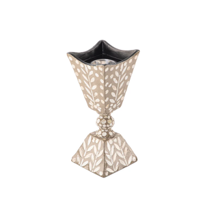 Hot selling high quality modern Mother of pearl incense burner mabkhara handmade by Vietnamese artisans wholesale price - Product Image 1