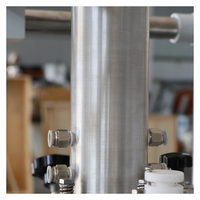 Réacteur en verre à enveloppe chauffante de laboratoire avec contrôle de la température pour la synthèse chimique avec une capacité de 5L-200L