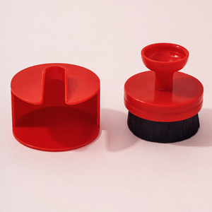 Rouge plat rond Portable mélange maquillage pinceau poudre Blush liquide Kabuki <span class=keywords><strong>fond</strong></span> <span class=keywords><strong>de</strong></span> <span class=keywords><strong>teint</strong></span> pinceau - Product Image 3