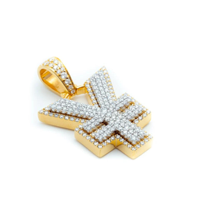 สินค้ามาใหม่จี้เพชรเม็ดละเอียดสีทอง14K ปรับแต่งได้จี้เยนจี้เพชรญี่ปุ่นพร้อมจี้เพชรธรรมชาติและเสน่ห์ - Product Image 6