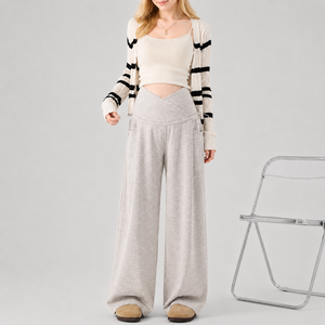 Pantalons à jambes larges <span class=keywords><strong>pour</strong></span> femmes enceintes, automne et <span class=keywords><strong>hiver</strong></span> - Product Image 3