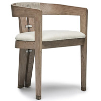 Chaise de salle à manger en bois massif avec siège rembourré, fauteuil de style européen moderne, couleur et taille personnalisables pour la maison, l'hôtel, l'appartement, la cave à vin