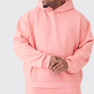 Logo personnalisé Baggy ample pour hommes survêtement ensemble fournisseur en gros deux pièces sweat à capuche et joggings pour les acheteurs de streetwear - Product Image 1