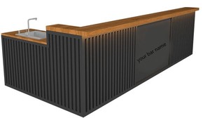 Muebles de <span class=keywords><strong>Bar</strong></span> de madera modernos/armario de cocina de madera de mango/último diseño de lujo isla <span class=keywords><strong>bar</strong></span> conjunto completo de muebles para apartamento Hotel <span class=keywords><strong>bar</strong></span> - Product Image 2