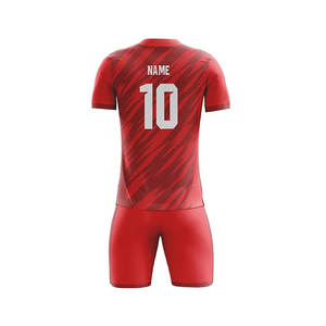 Equipo de fabricación de conjuntos de camisetas de fútbol de alta calidad personalizado sublimación uniforme de fútbol para la práctica - Product Image 3