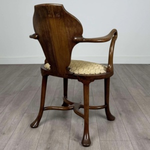 Chaise de salle à manger moderne européenne antique en bois de palissandre, hauteur réglable, revêtement en velours, couleur personnalisée, haute qualité, intérieur - Product Image 5