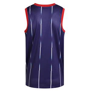 Maillots de basket-ball unisexes personnalisés, respirants, évacuant l'humidité, séchage rapide, grande taille, entraînement - Product Image 2