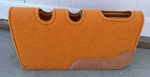2023 cuero de vaca ecuestre de alta calidad Western Navajo Aztec Wool Saddle Pad productos de Carreras de Caballos ingleses de la India - Product Image 5