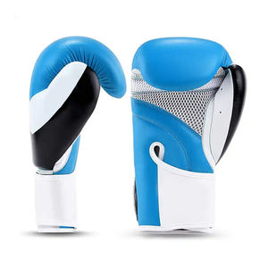 Wholesale High Quality Leather Boxing <b>Gloves</b> Custom Logo Professional Training <b>Gloves</b> <b>Moisture</b> Wicking Customizable Options Made - Product Image 4
