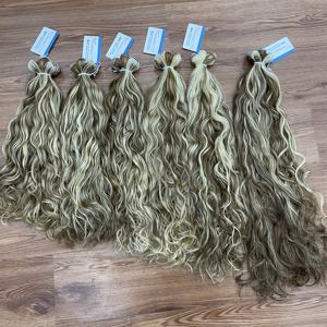 HOT REAL HAIR VENDOR Machine weft hair extensions color Combo Viet Nam Human Hair No Shed No <b>tangle</b> - Product Image 1