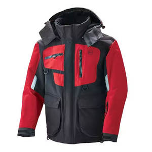 Veste de pêche à capuche d'hiver de style rue OEM pour hommes, respirante, confortable, polyester/coton, lettre grande taille personnalisable - Product Image 2