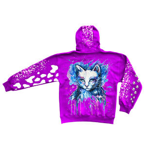 เสื้อสเวตเตอร์มีฮู้ดพิมพ์ลายปักแนวสตรีท2025สำหรับผู้ชายแฟชั่นลำลองผ้าฟลีซโอเวอร์ไซส์กำหนดโลโก้เองได้ - Product Image 2