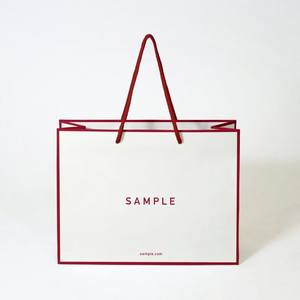 Wholesale Customizable Durable Eco-Friendly Reusable White Shopping Bags Ribbon Custom Luxury Paper Bag for Jewelry Clothing - Product Image 4