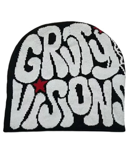 Customizable Winter Warm Knitted Cap Comfortable <b>Beanies</b> <b>Hat</b> with Embroidered Logo Design Stylish Image Feature - Product Image 2