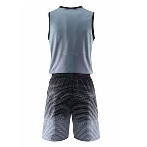 Uniforme de Baloncesto Ligero, Duradero, Transpirable y que Absorbe la Humedad, Hecho de Tela de Malla de Poliéster para Partidos Competitivos - Product Image 2