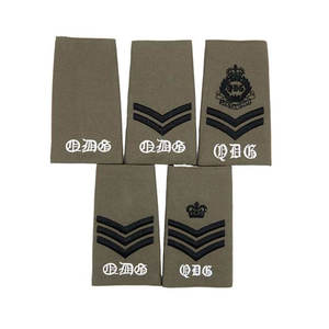 Técnico de municiones RLC Royal Logistic Corps Multicam Rank Slides Royal Logistics Corps RLC Rank Slides/Charretera Par - Product Image 2