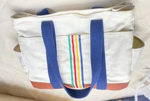 Sac à provisions à main de qualité supérieure sac en toile de style vintage haute couture Base en PVC personnalisable pour dames pour les commandes en gros Direct inde - Product Image 5