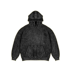 Nouvelle Collection 2025 – Sweat-shirt unisexe personnalisé en coton molletonné double couche, délavé à l'acide et sérigraphié, 100 % coton, écologique, haute qualité, style streetwear pour homme - Product Image 2