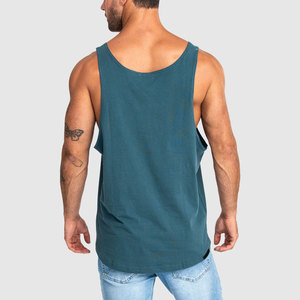 Top Quality Workout Gym Bodybuilding Fitness Sleeveless <b>Singlets</b> / <b>Men</b> <b>Singlet</b> With Customize Style and Logo Design - Product Image 2