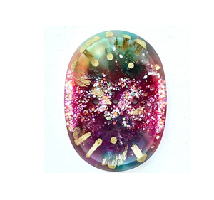 Porte-savon en résine couleur or vert feuille d'or de qualité supérieure nouveau porte-savon en résine personnalisé - Product Image 2