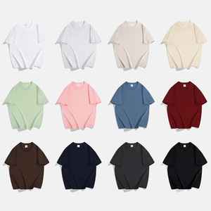 100% algodón personalizado al por mayor de manga corta fabricante de hombres Boxy Premium camiseta - Product Image 6