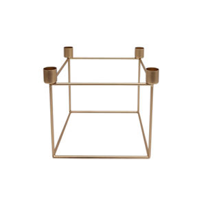 Bougeoir de l'Avent en métal en fer en vrac fait à la main or fini pour la maison et la fête de Noël éclairage décoration grossiste - Product Image 1