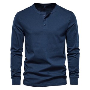เสื้อ Henley แขนยาวของผู้หญิงสำหรับ2025เสื้อผ้าลำลองสำหรับใส่ในชีวิตประจำวันแบบนุ่มใส่สบายเนื้อผ้าลายพื้นมีกระดุมแบบคลาสสิก - Product Image 5