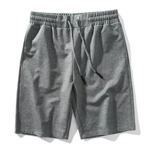 Pantalones cortos de lona con estilo para hombre, decoración Vintage, patrón sólido con cintura elástica ajustable para playa, gimnasio, caminar, trotar, trajes informales - Product Image 3