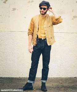 Rendimiento suave cuadrado lavado Vintage bolsillo Hombre Pantalones largos japonés Selvedge Denim Jeans - Product Image 5