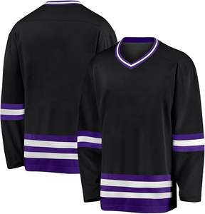 Vente en gros Logo personnalisé Maillot de hockey sur glace Sports de plein air Entraînement Vêtements de sport Maillot d'entraînement en équipe - Product Image 2