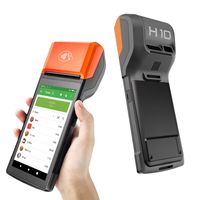 Terminal de point de vente portable H10S avec écran tactile, système d'exploitation Android 13, imprimante de reçus, scanner de code-barres QR