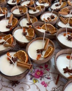 Bougie à la noix de coco faite à la main | Bougie d'aromathérapie naturelle pour libérer l'esprit et l'âme - Product Image 4