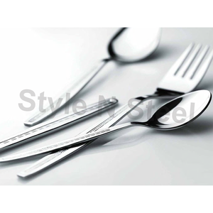 Cubiertos nuevos PALERMO, cubiertos de fiesta, cubiertos de acero inoxidable, PARA CENA cuchillo de cocina, cuchara, tenedor, juegos de utensilios, cuchara - Product Image 2