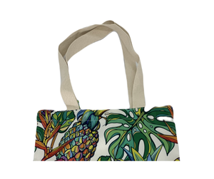 Sac fourre-tout en toile imprimé personnalisé de haute qualité Sac à provisions Sac en toile de coton avec poignée Logo personnalisé - Product Image 3