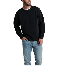 เสื้อสเวตเตอร์มีฮู้ดของผู้ชายเสื้อสเวตเตอร์ผ้าคอตตอน100% 280G ดีไซน์ล่าสุดสีพื้นสำหรับฤดูหนาว - Product Image 5