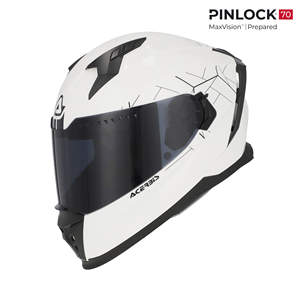 Casque intégral Acerbis X-WAY taille XL, design Predator classique, coque en PC relevable, certifié DOT, nouveau casque de motocross - Product Image 1
