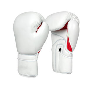 Guantes de boxeo de cuero PU 14OZ personalizados Tamaños profesionales de alta calidad para Artes Marciales OEM personalizado - Product Image 1