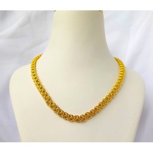 Premium Orthodox Brass Wedding <b>Rope</b> <b>Chain</b> Necklace - Product Image 1