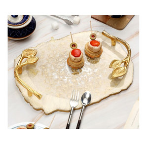 ถาดเสิร์ฟอาหารเรซินถาดอาหารจานด่วนถาดเสิร์ฟทำจากทองเหลือง - Product Image 1