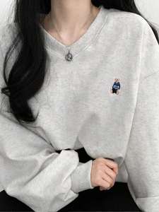 <span class=keywords><strong>Felpa</strong></span> <span class=keywords><strong>con</strong></span> ricamo Cool Bear <span class=keywords><strong>felpa</strong></span> da <span class=keywords><strong>donna</strong></span> carina oversize a tracolla - Product Image 4